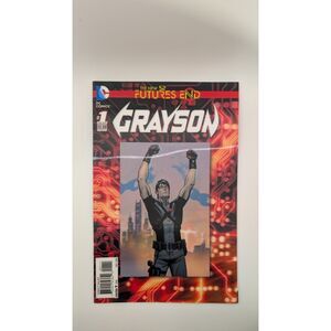 DC Comics The New 52 Futures End #1 Grayson 3D Lenticular Cover November 2014DC